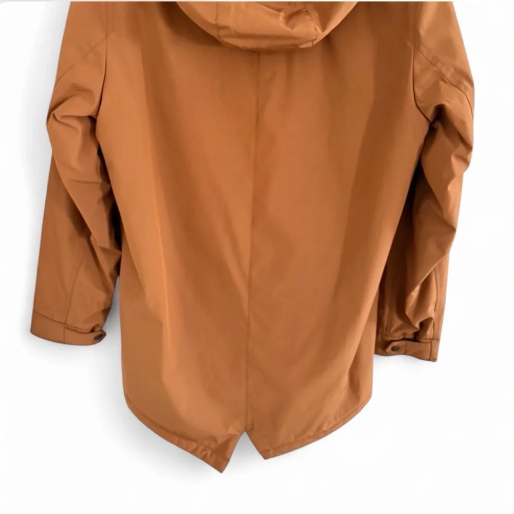Levi's Brown Hooded Military Jacket